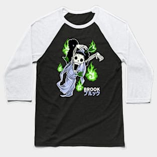 Brook OP FUN Fanart Baseball T-Shirt